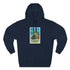Elephant Seal Lotería fleece hoodie image 1