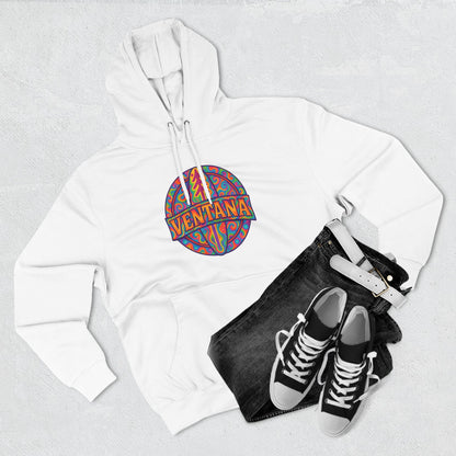 Ventana Psychedelic Treefish Logo fleece hoodie image 12
