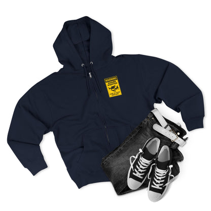 Shark Sighted Zip Hoodie