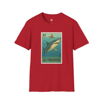 Shark Lotería cotton t-shirt image 16