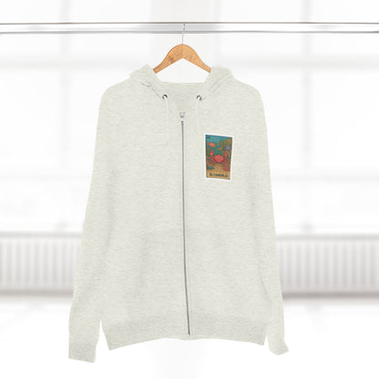 Crab Lotería Zip Hoodie