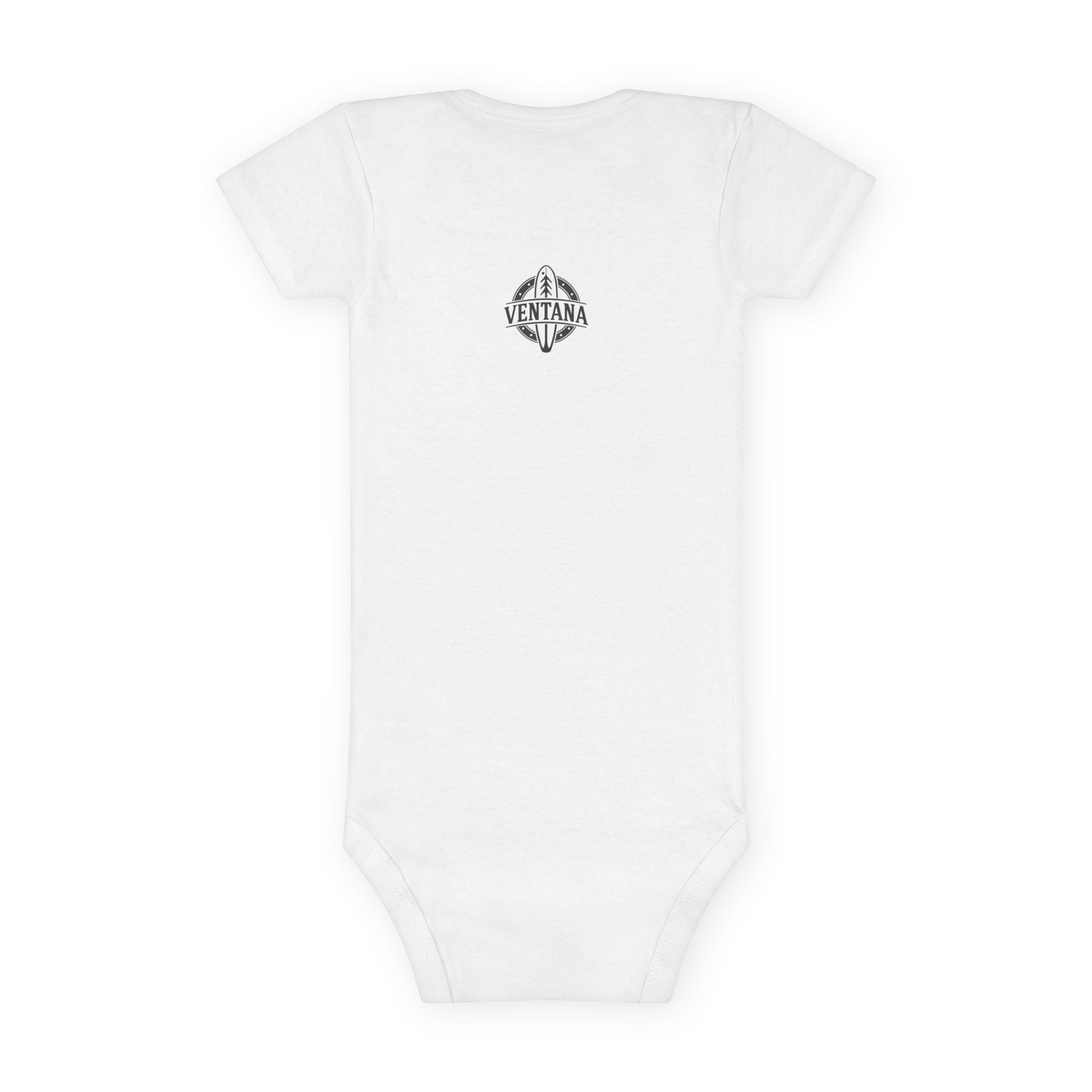 Wave Lotería baby cotton onesie image 5