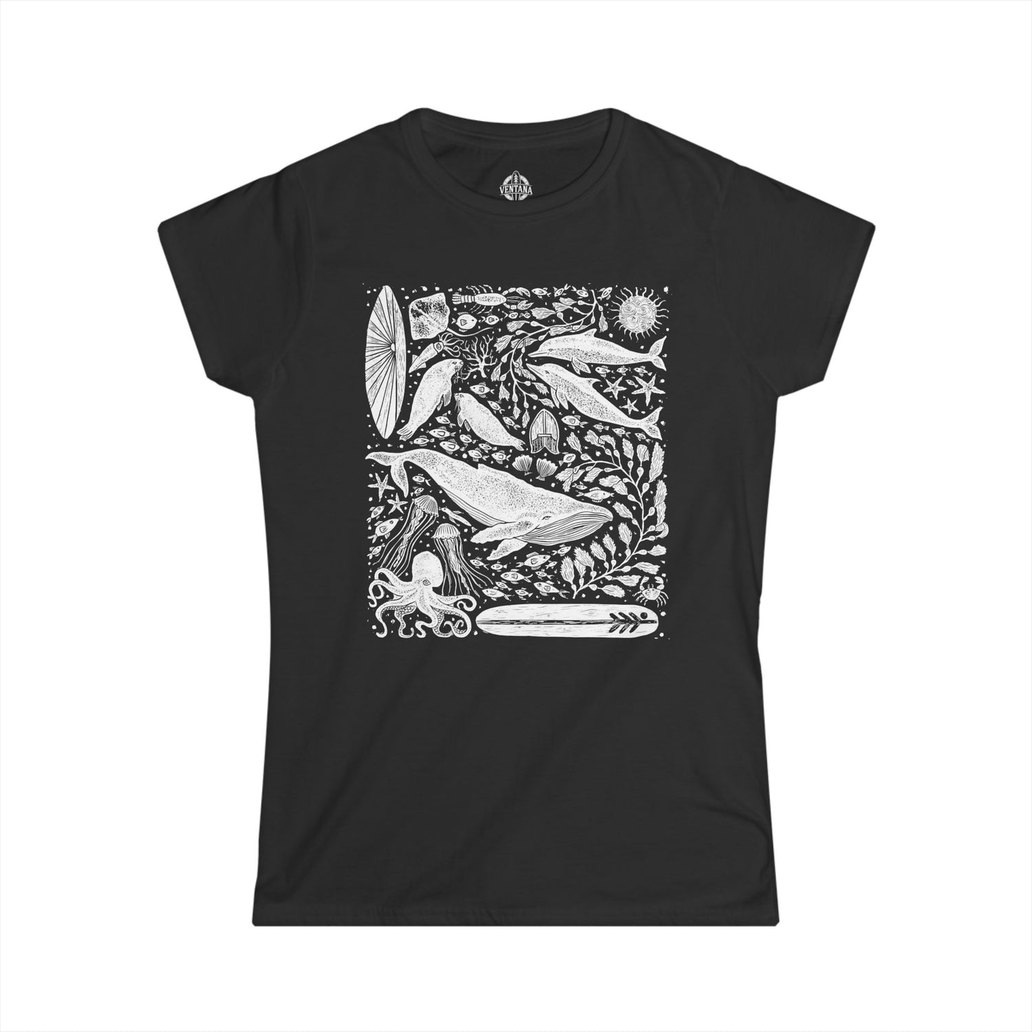 Ventana Marine Life by Lili Arnold women&