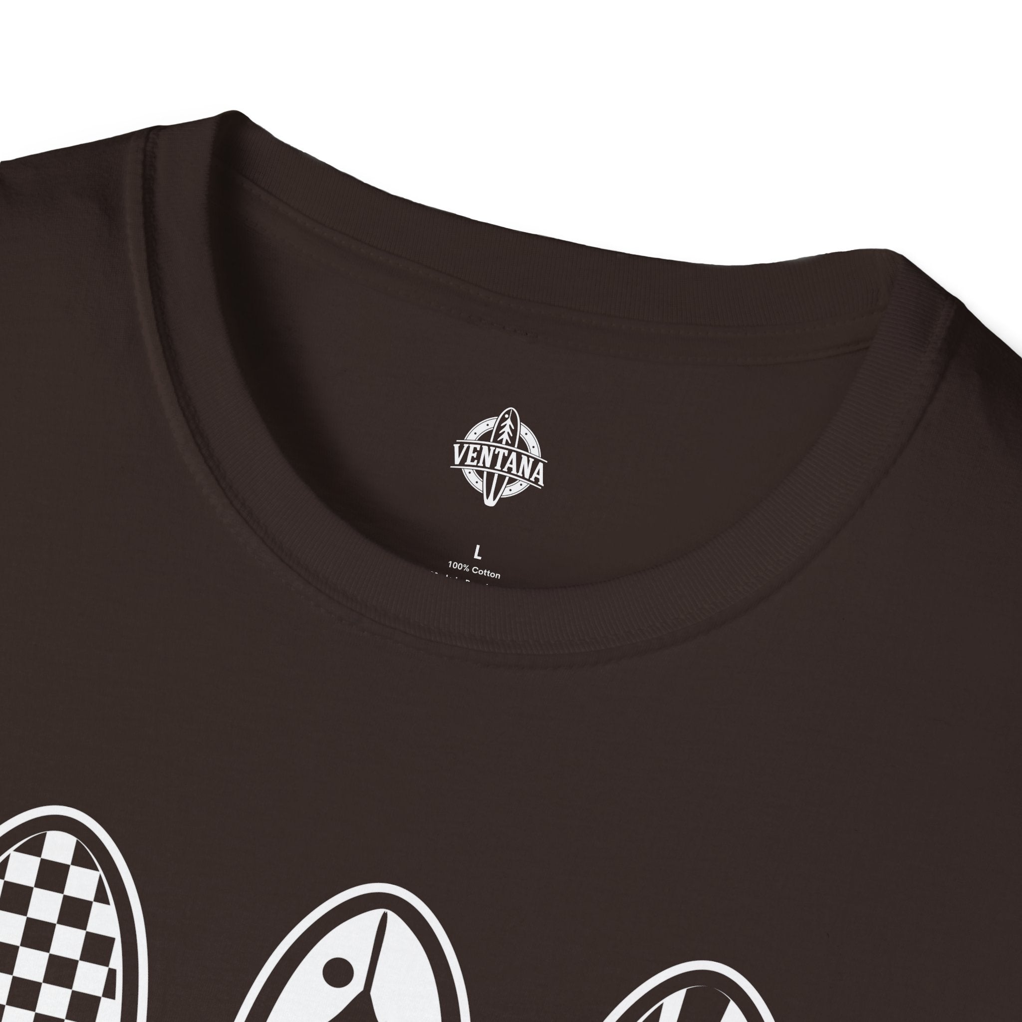 Ventana Three Board Unisex - Soft Style U.S. Cotton T-Shirt