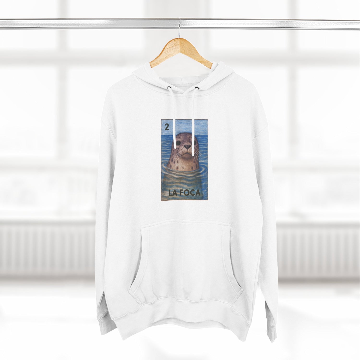 Seal Lotería fleece hoodie image 13