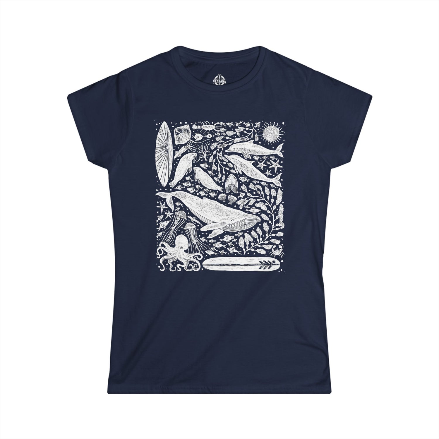 Ventana Marine Life by Lili Arnold women&
