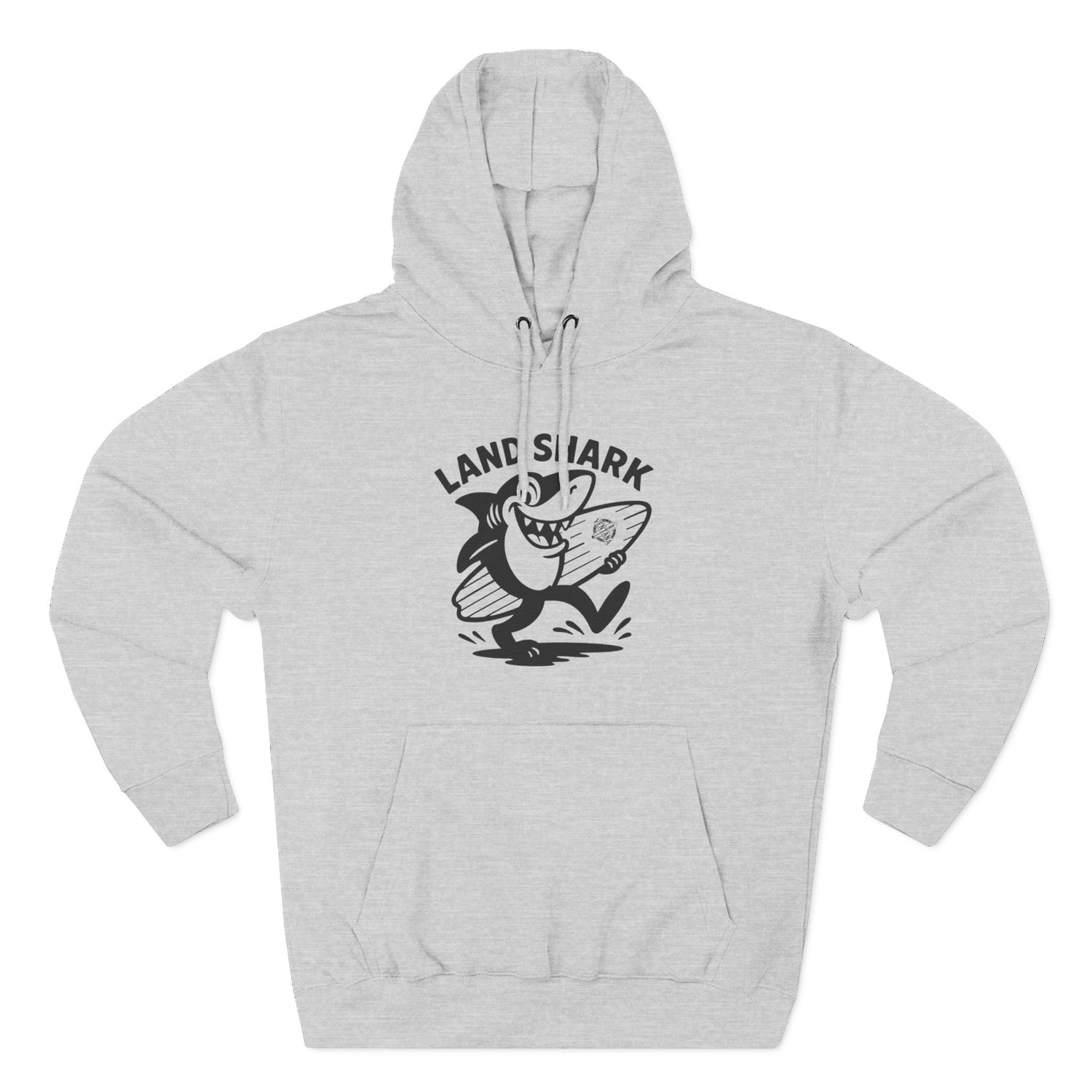 Land Shark Unisex - Pull-Over Cotton Blend Fleece Hoodie