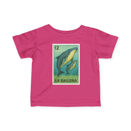 Whale Lotería infant cotton t-shirt image 15