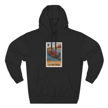 Sea Otter Lotería fleece hoodie image 7