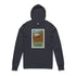 Hermit Crab Lotería cotton hooded long sleeve t-shirt image 1