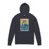 Dolphin Lotería cotton hooded long sleeve t-shirt image 1