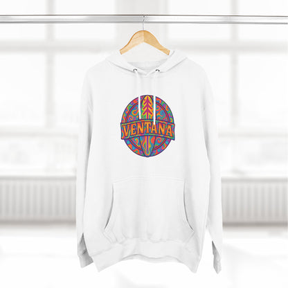 Ventana Psychedelic Treefish Logo fleece hoodie image 13