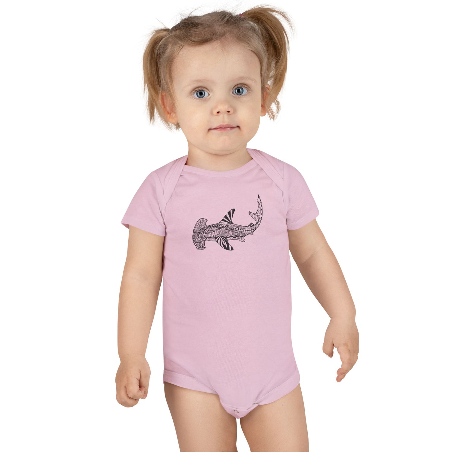 Ventangle Hammerhead baby cotton onesie image 16