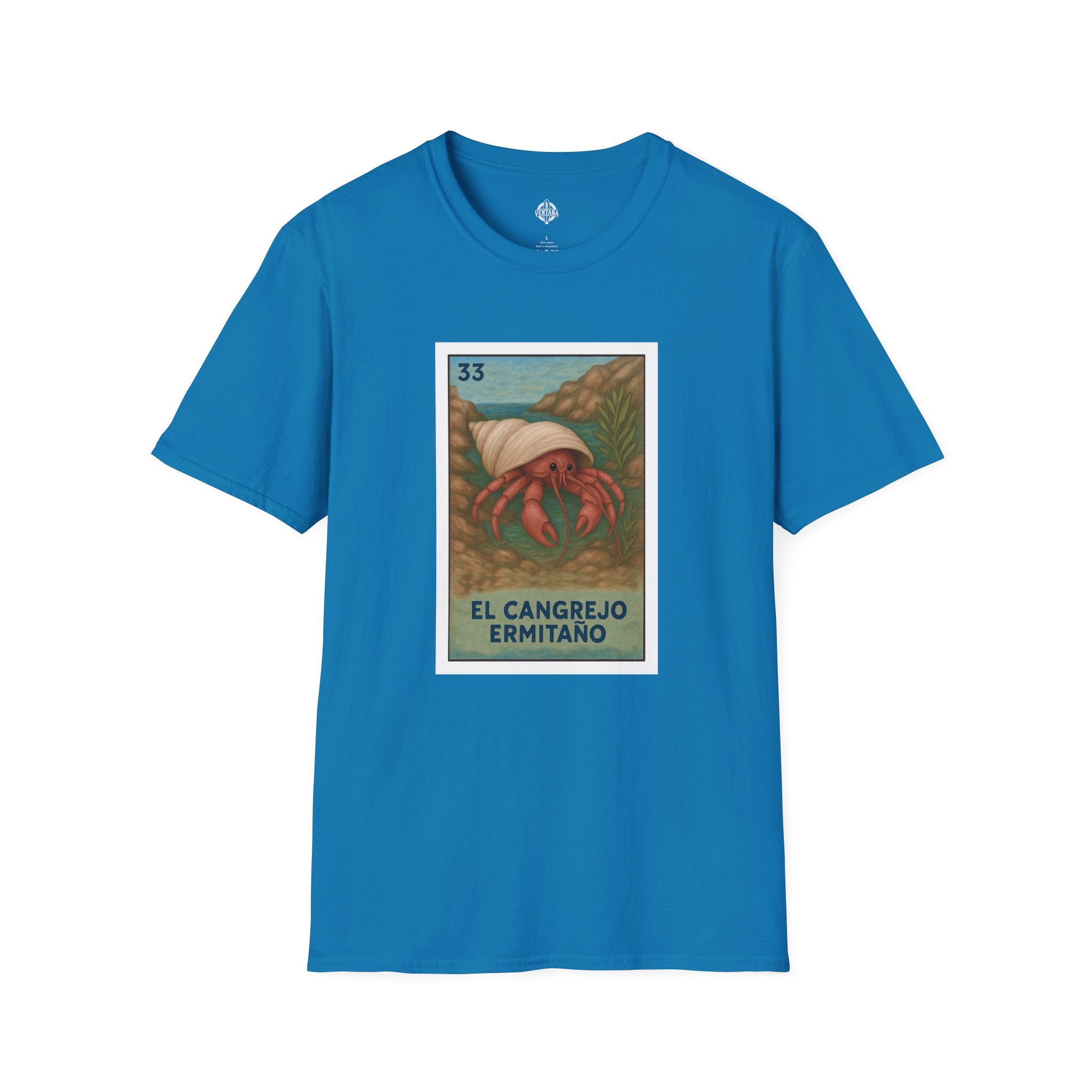 Hermit Crab Lotería cotton t-shirt image 12