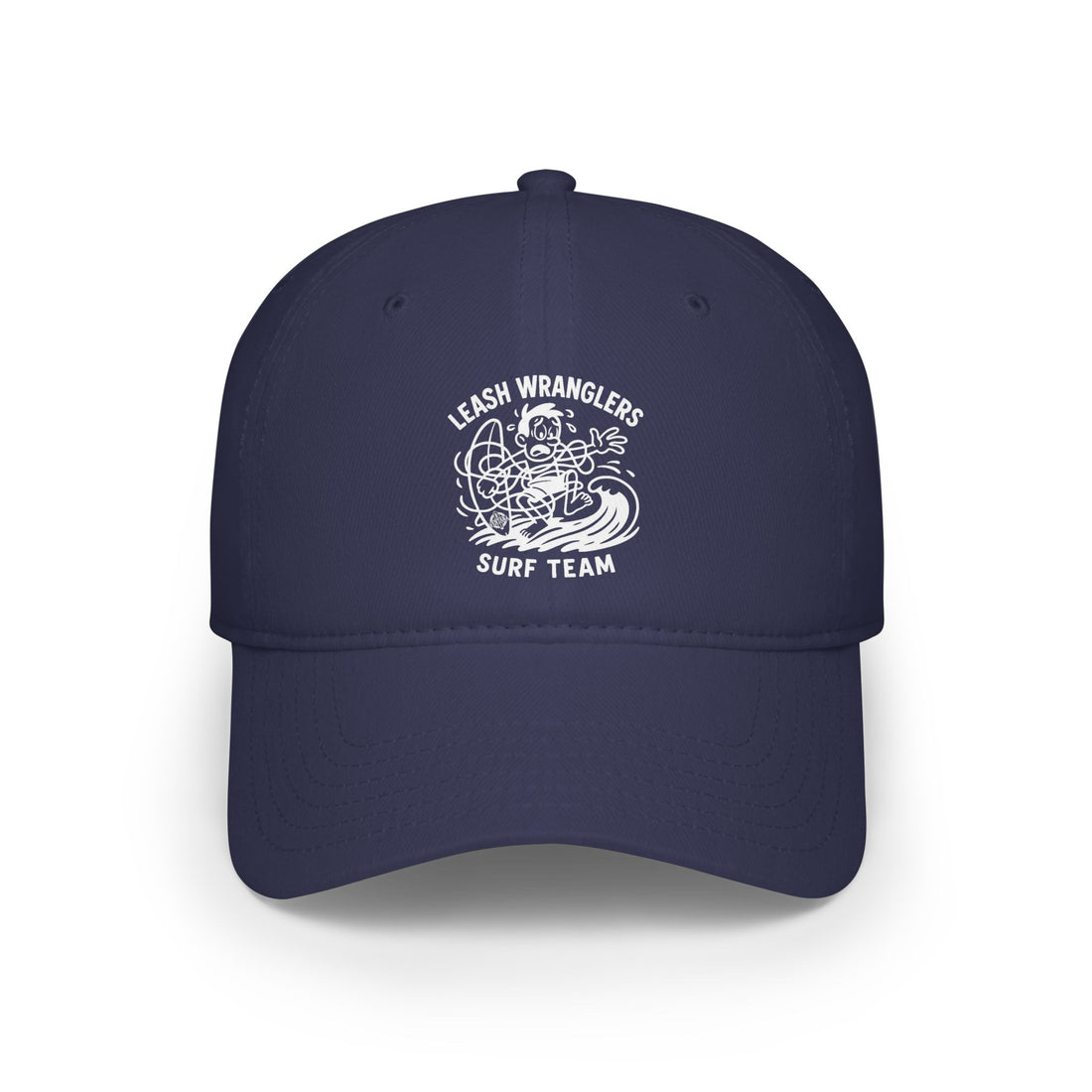 Leash Wranglers Surf Team Unisex - 100% Cotton Baseball Cap