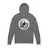Otter 841 by Thiago Bianchini cotton hooded long sleeve t-shirt image 2