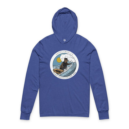 Otter 841 by Thiago Bianchini cotton hooded long sleeve t-shirt image 6