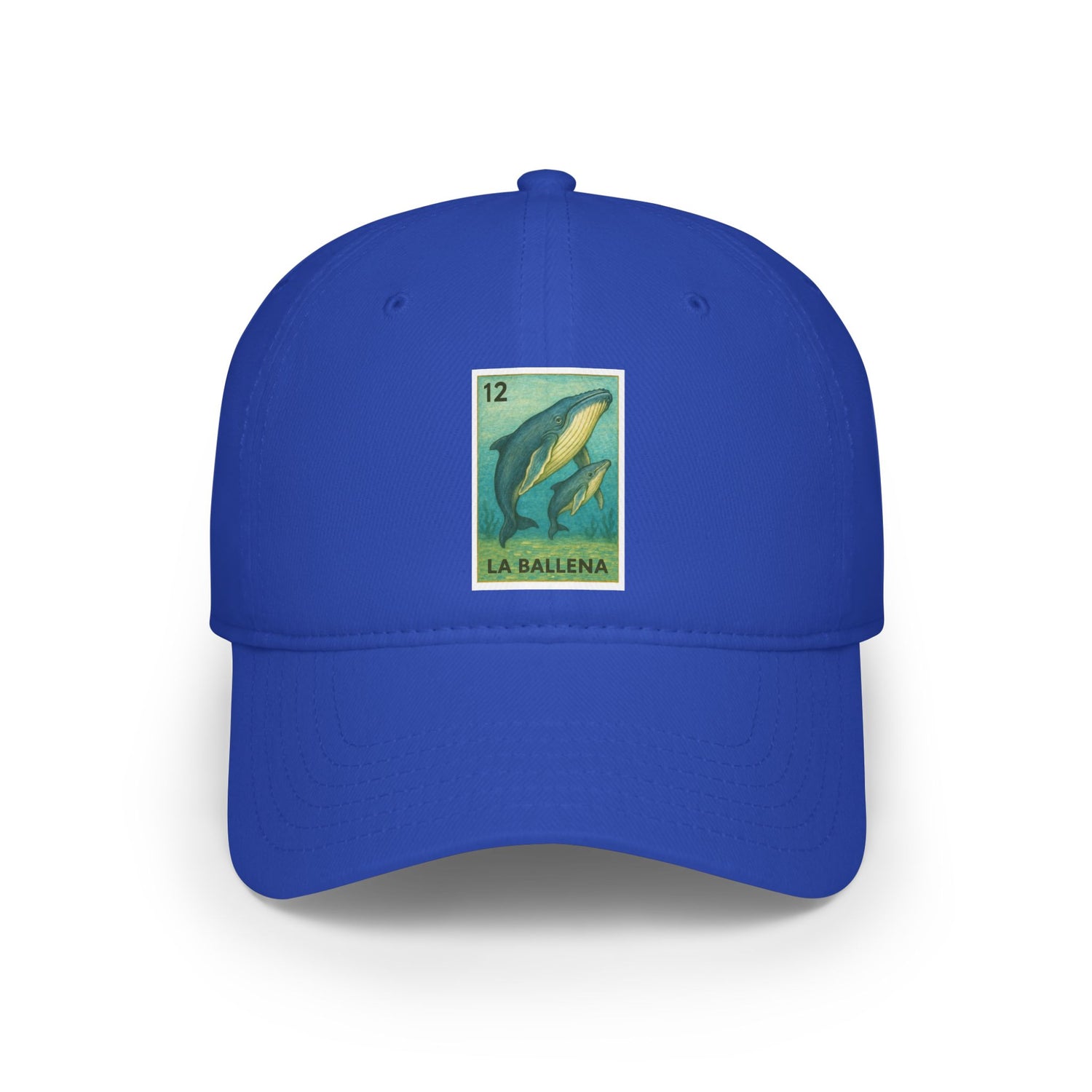 Whale Lotería baseball cap image 5