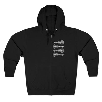 Ventana Santa Cruz Guitar Collab zip fleece hoodie image 5
