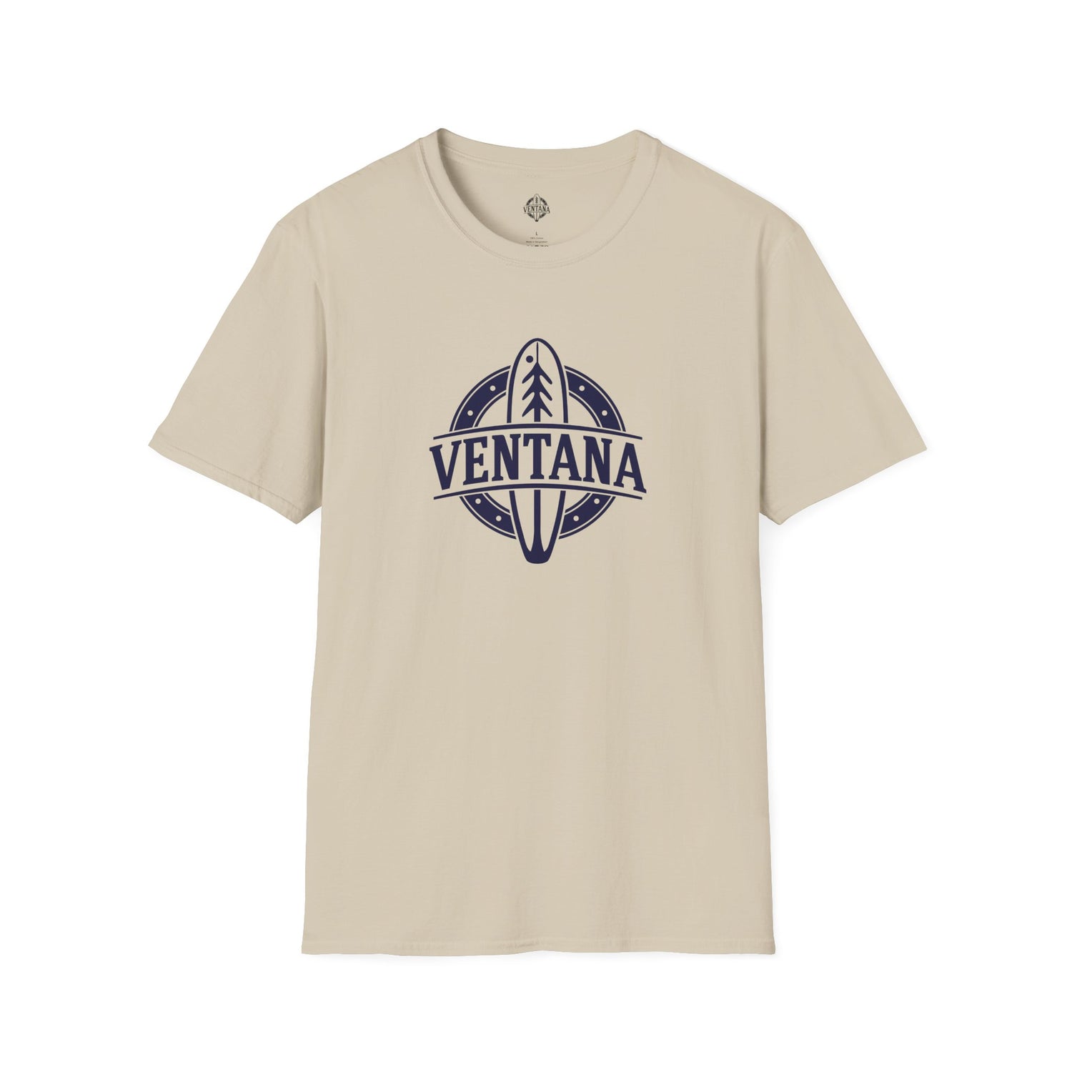 Ventana Treefish Logo Unisex - Soft Style U.S. Cotton T-Shirt