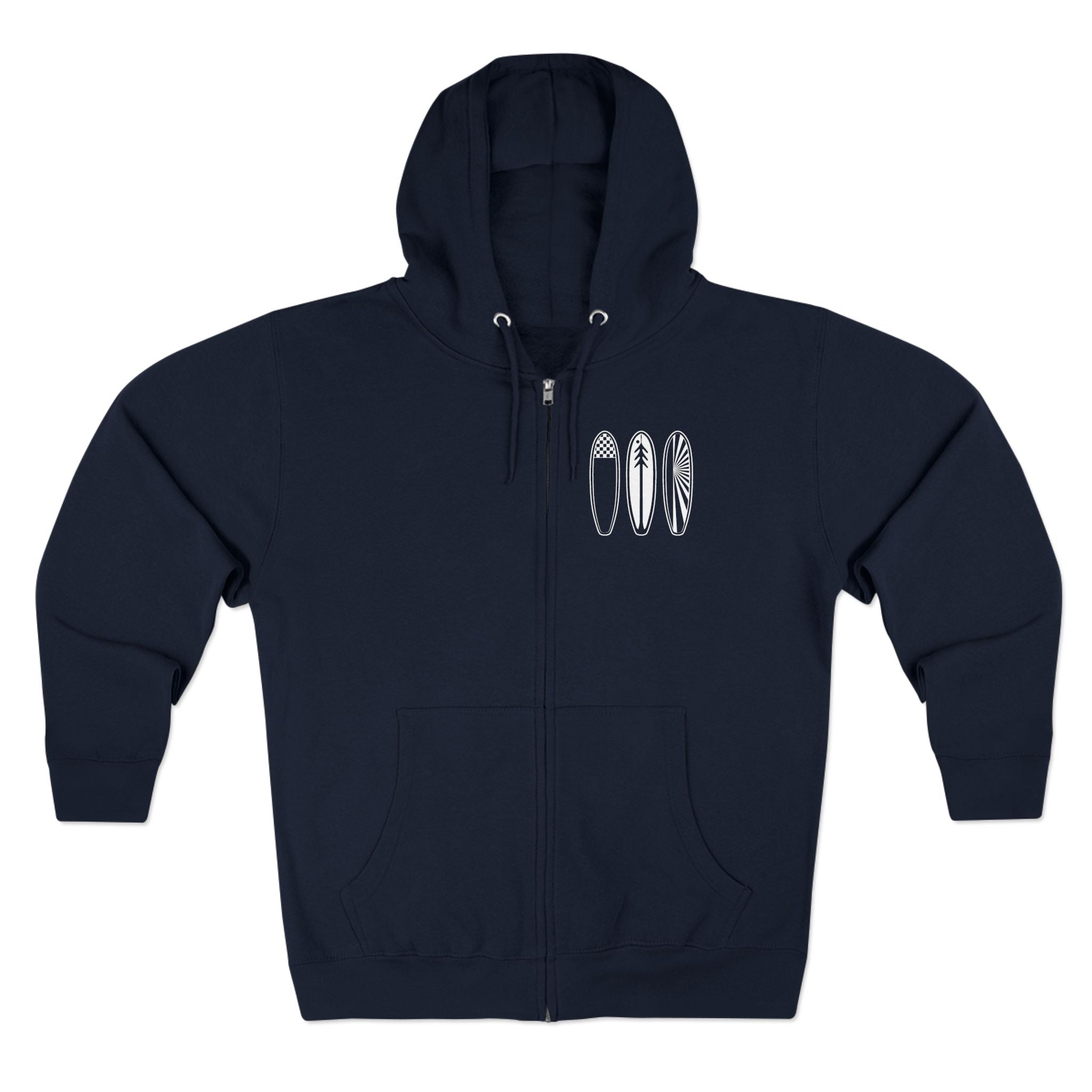 Ventana Three Board zip fleece hoodie image 1