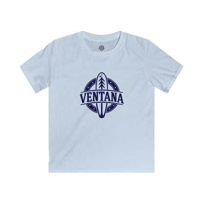 Ventana Psychedelic Treefish Logo kids soft style t-shirt image 2