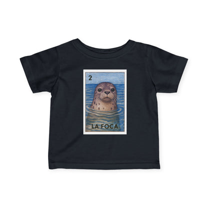 Seal Lotería infant cotton t-shirt image 3