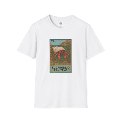 Hermit Crab Lotería cotton t-shirt image 8