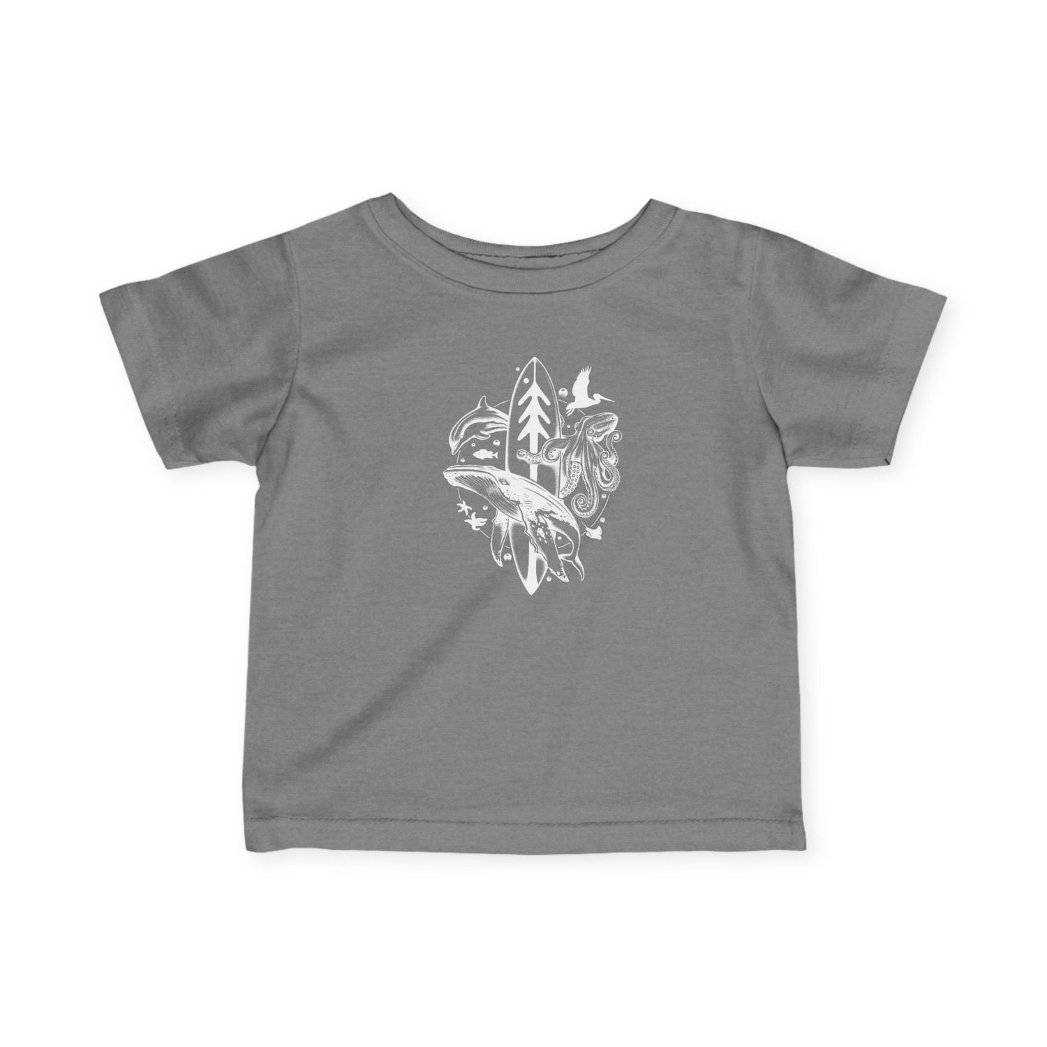 Ventana Monterey Bay by Thiago Bianchini infant cotton t-shirt image 9