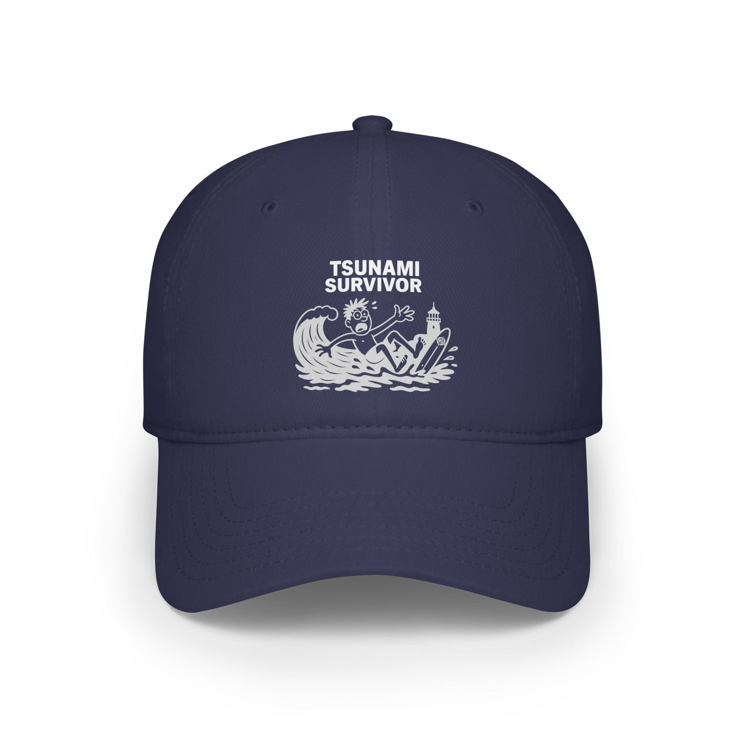 Tsunami Survivor - 100% Cotton Baseball Cap