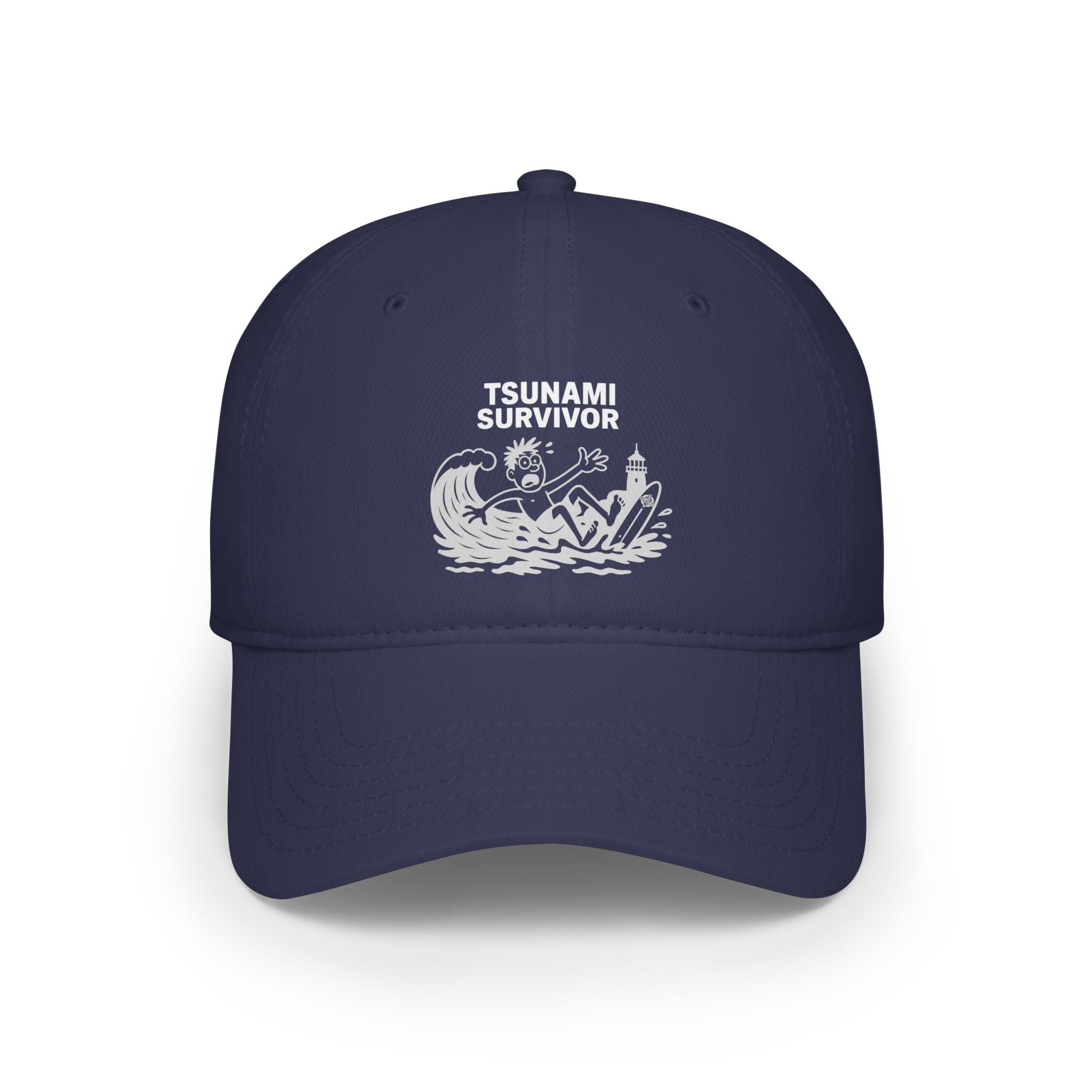 Tsunami Survivor - 100% Cotton Baseball Cap