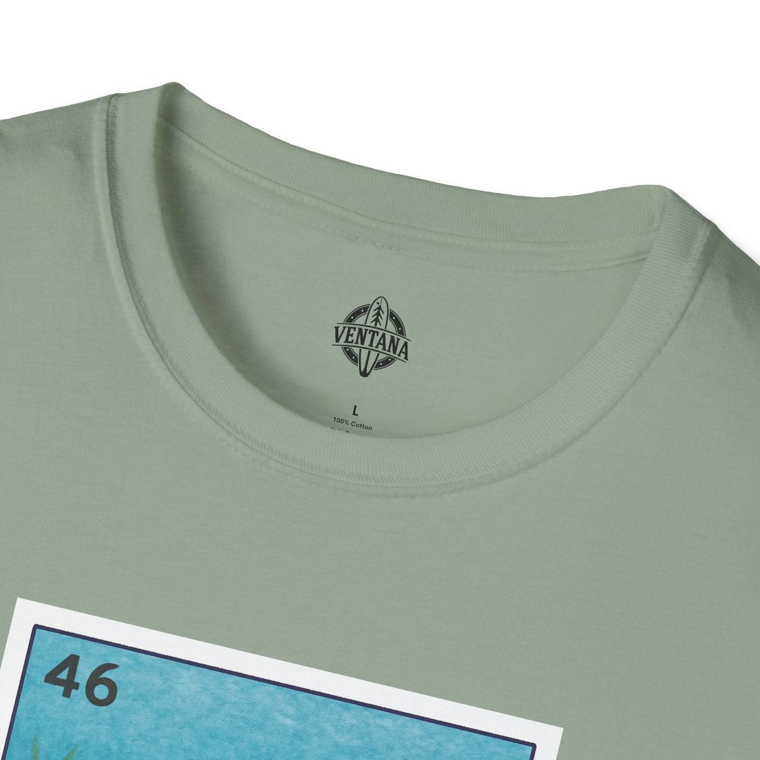 Turtle Lotería Unisex - Soft Style U.S. Cotton T-Shirt (La Tortuga)
