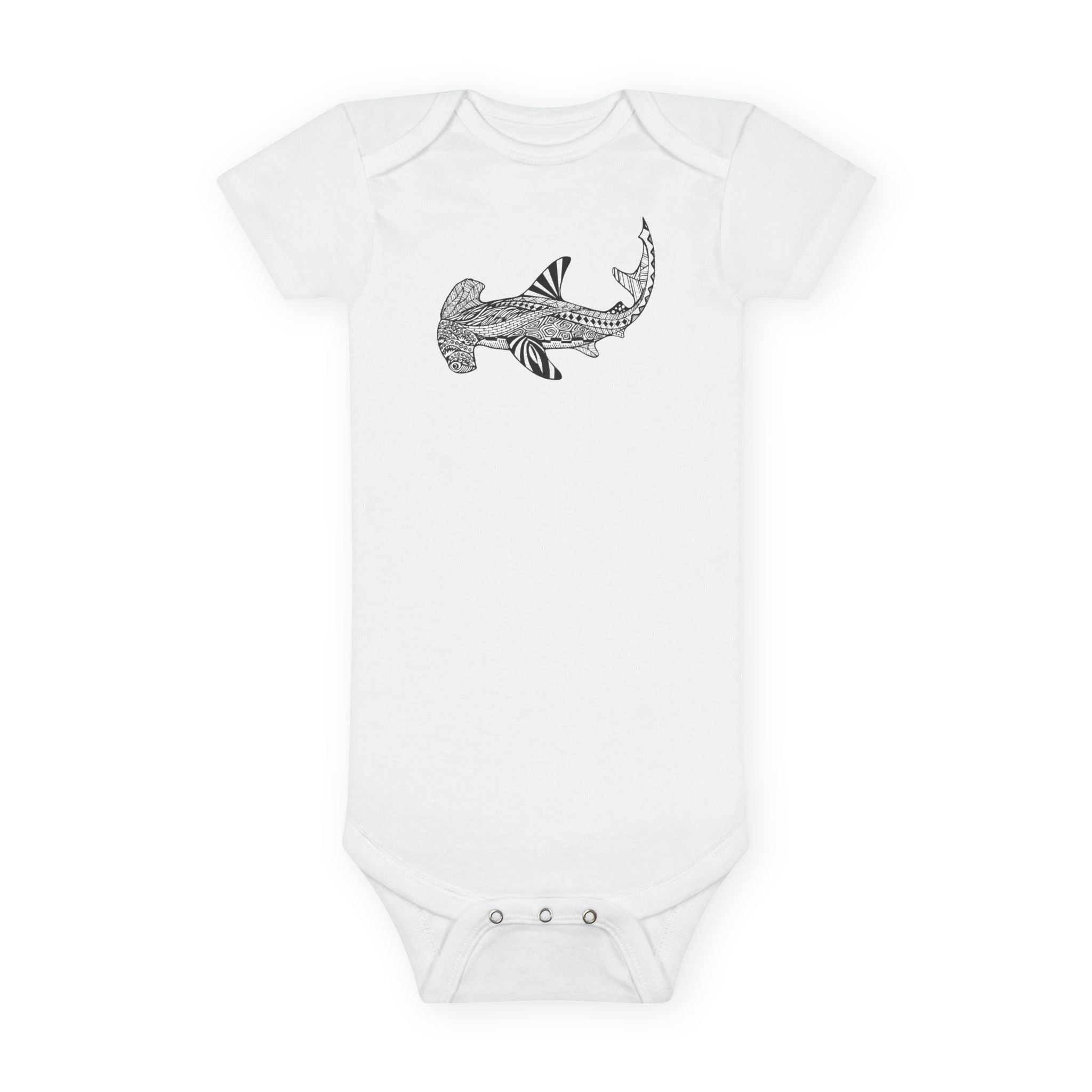 Ventangle Hammerhead baby cotton onesie image 3