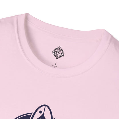 Ventana Treefish Logo Unisex - Soft Style U.S. Cotton T-Shirt