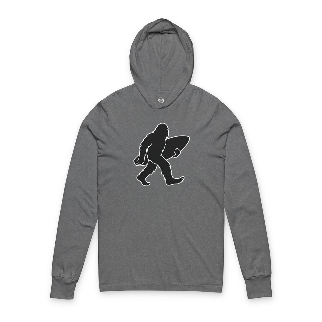 Ventana Surfsquatch Unisex - Cotton Long Sleeve Hooded T-Shirt