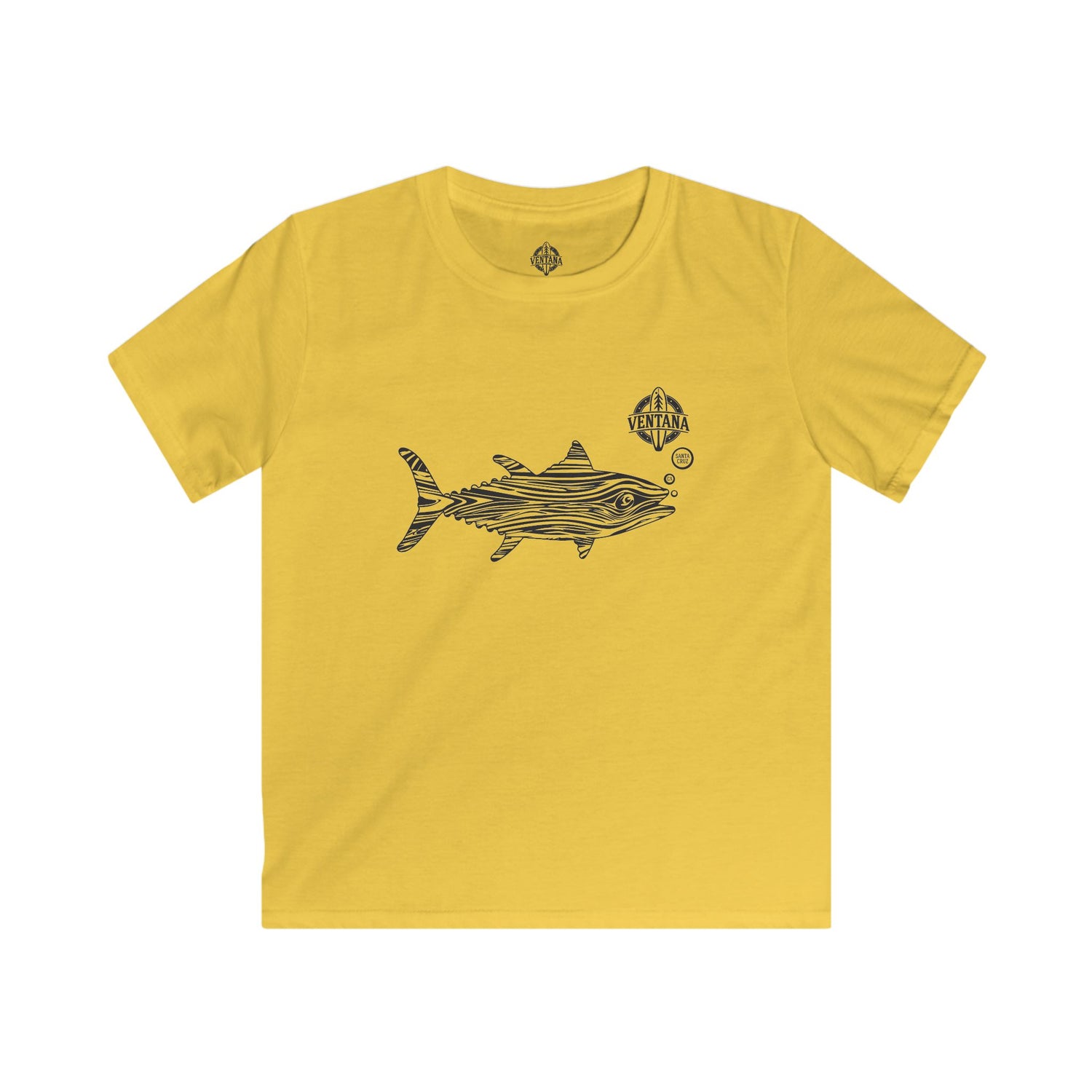Ventana Wooden Tuna kids soft style t-shirt image 7