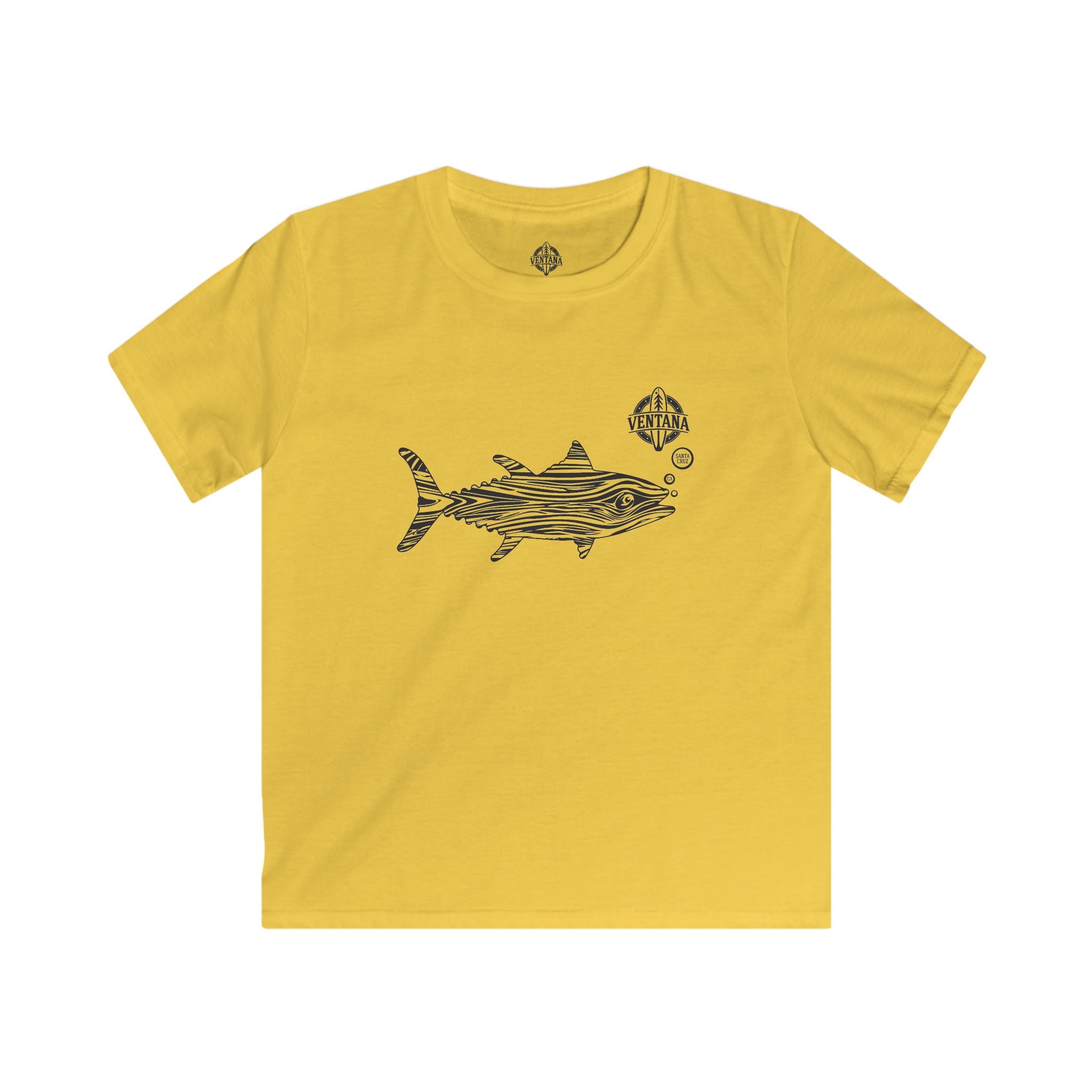 Ventana Wooden Tuna kids soft style t-shirt image 7