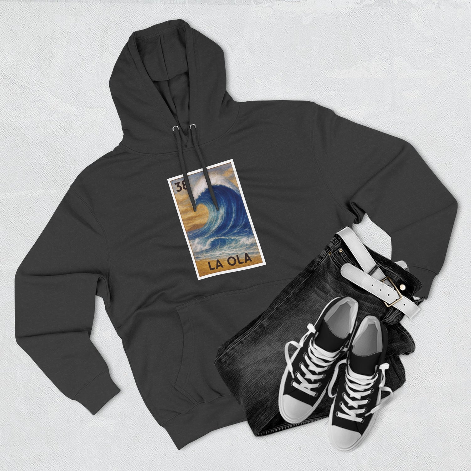 Wave Lotería Fleece Hoodie