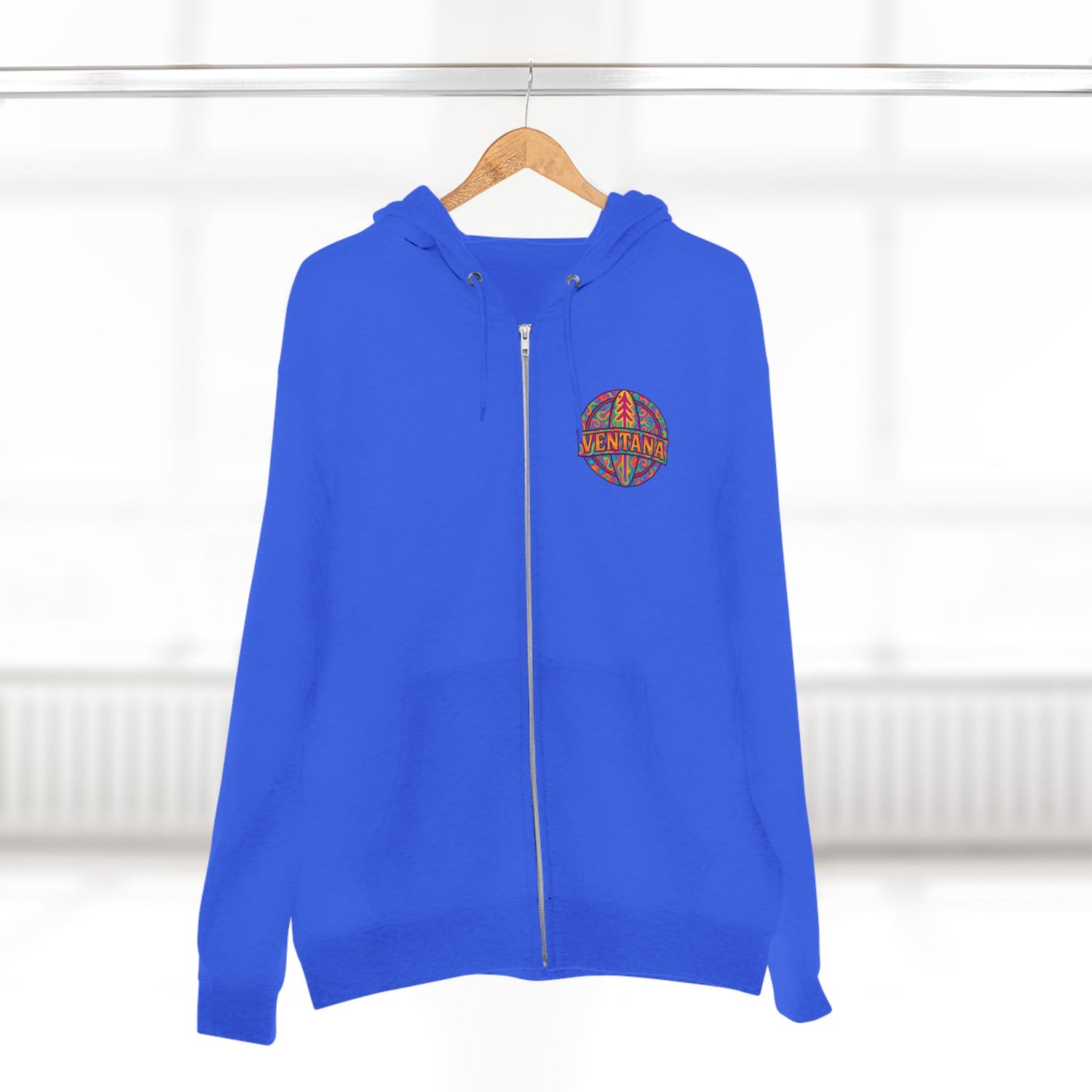 Ventana Psychedelic Treefish Logo Zip Hoodie