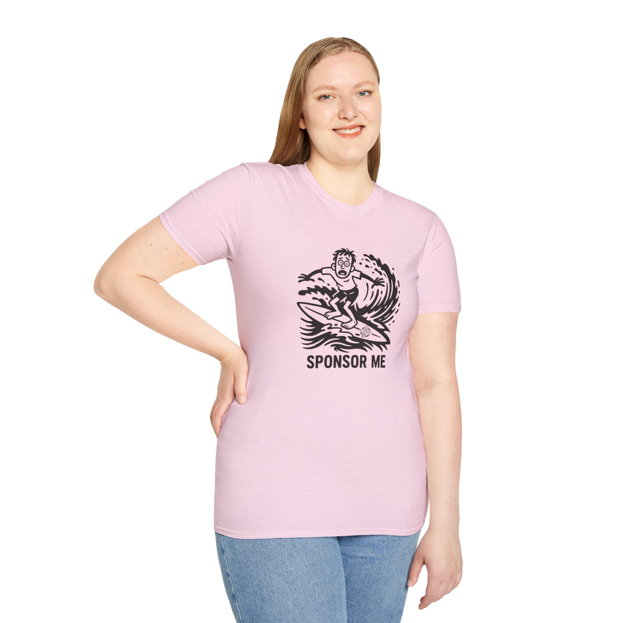 Sponsor Me Unisex - Soft Style U.S. Cotton T-Shirt