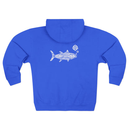 Ventana Wooden Tuna Zip Hoodie