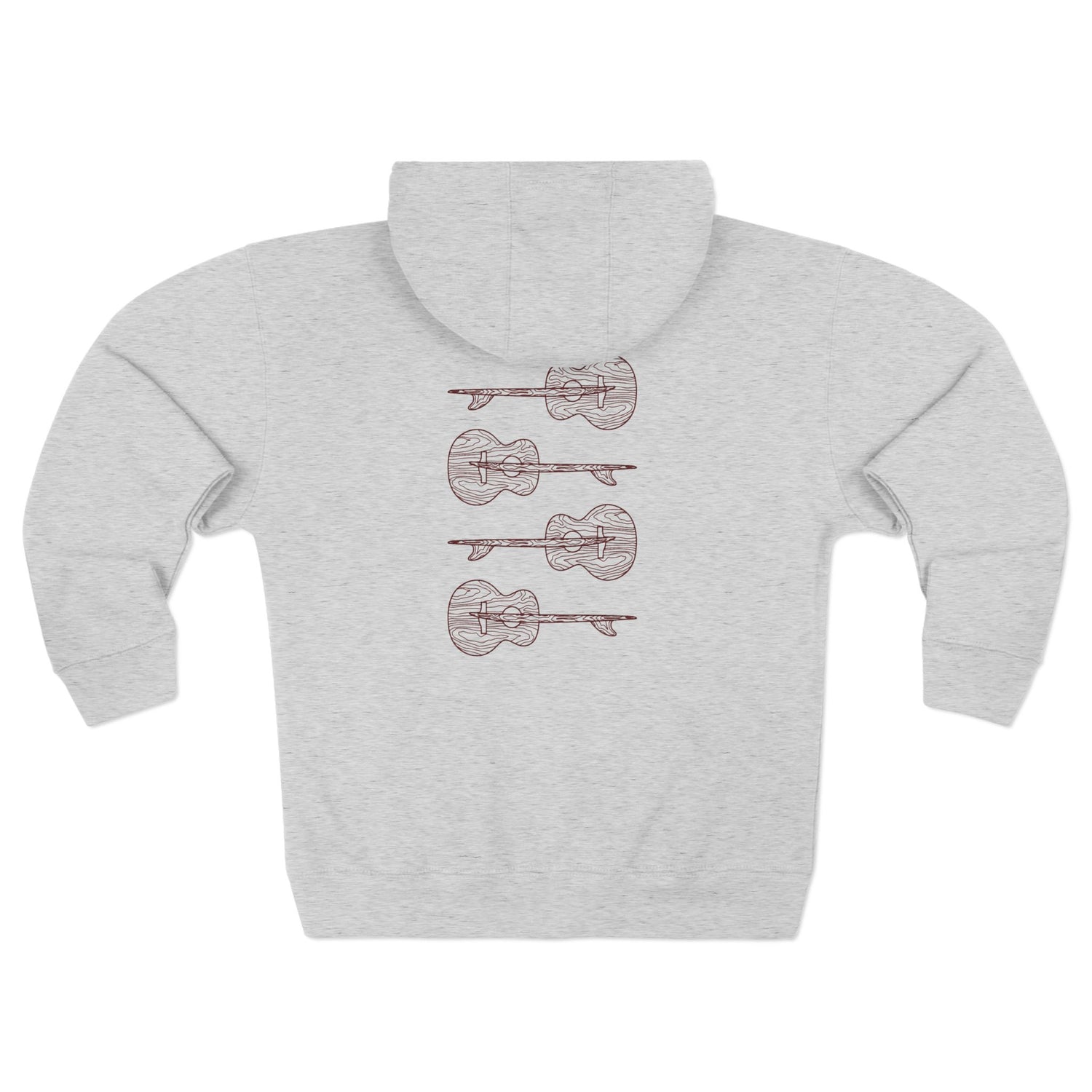 Ventana Santa Cruz Guitar Collab zip fleece hoodie image 7