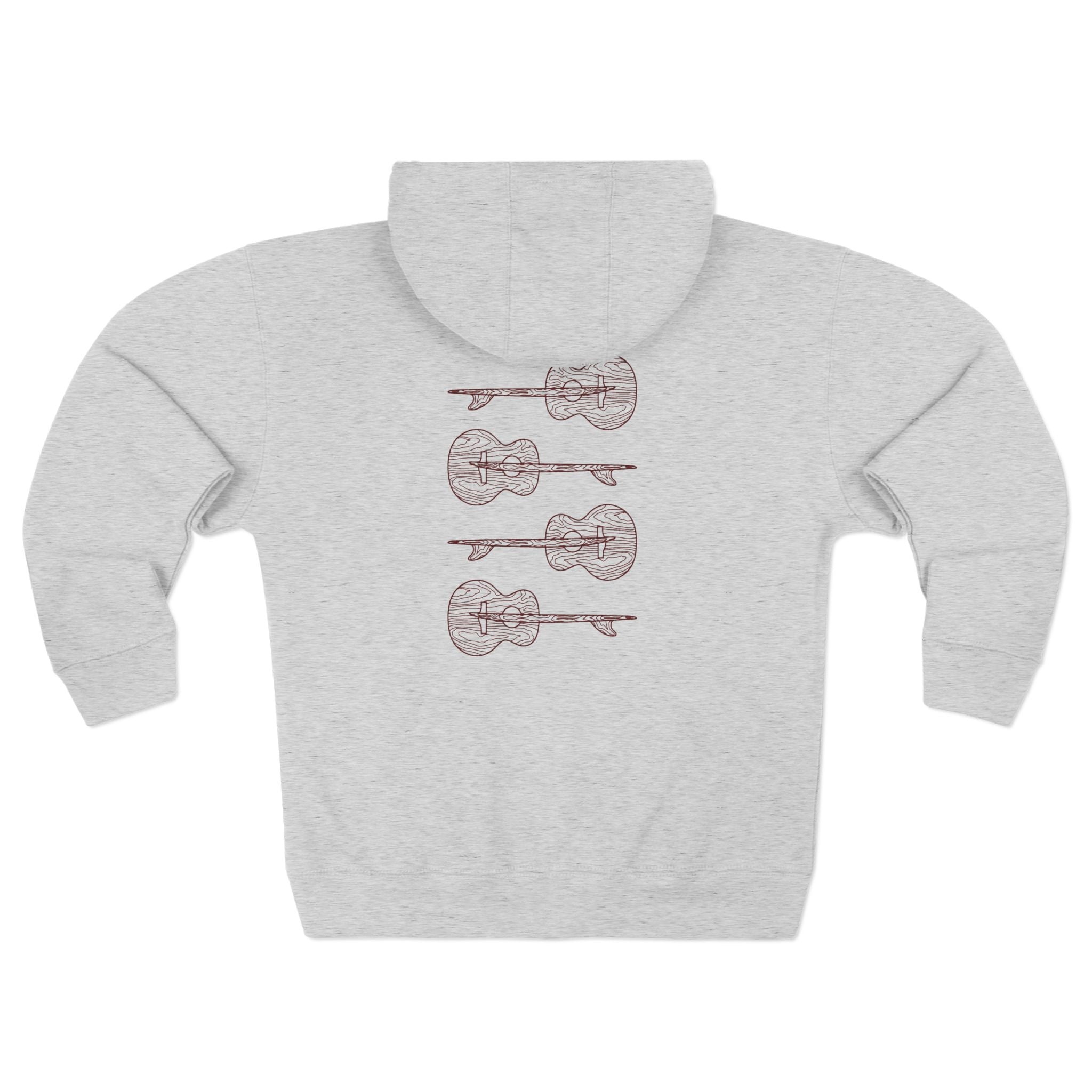 Ventana Santa Cruz Guitar Collab zip fleece hoodie image 7