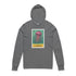 Sea Jelly Lotería cotton hooded long sleeve t-shirt image 2