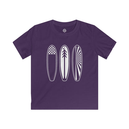 Ventana Three Board kids soft style t-shirt image 11
