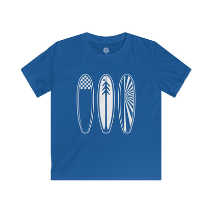 Ventana Three Board kids soft style t-shirt image 10