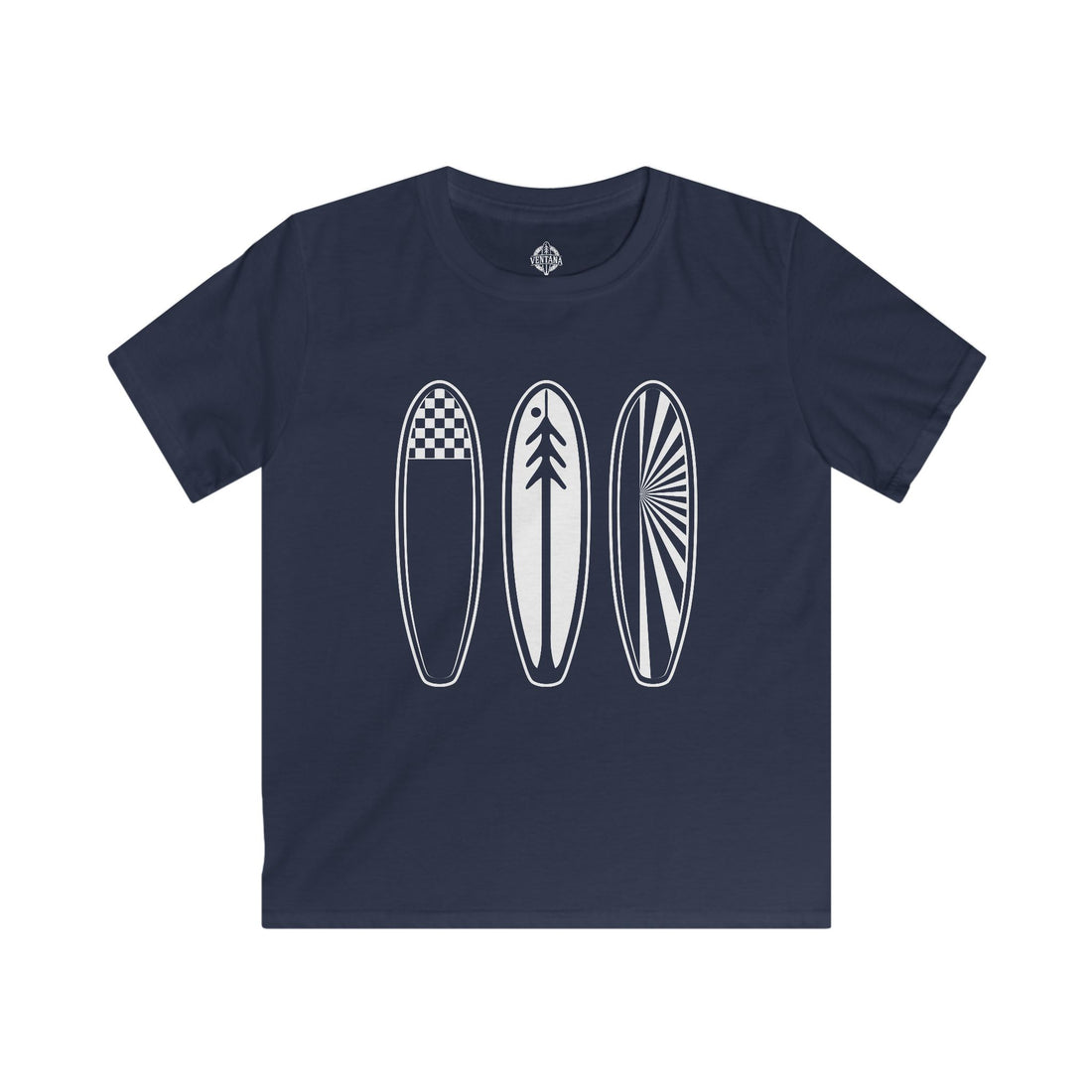 Ventana Three Board kids soft style t-shirt image 1