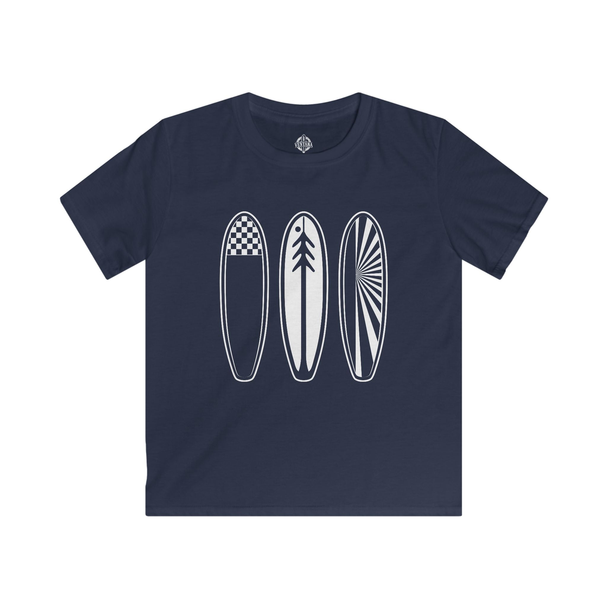 Ventana Three Board kids soft style t-shirt image 1