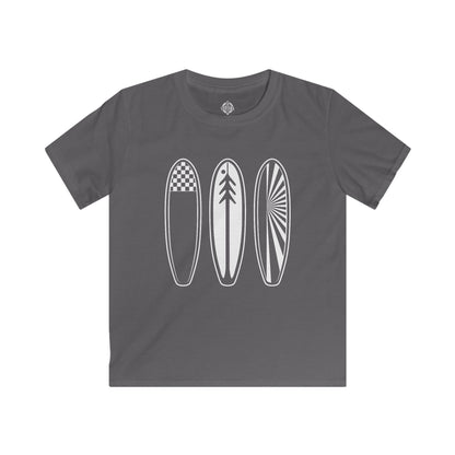 Ventana Three Board kids soft style t-shirt image 9