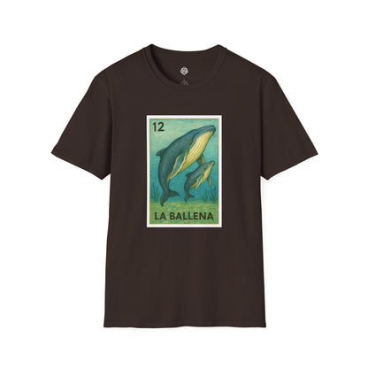 Whale Lotería cotton t-shirt image 7
